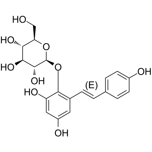 2,3,5,4-四羟基二苯乙烯葡萄糖苷；何首乌苷；二苯乙烯苷